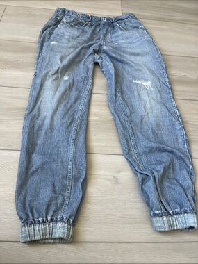 Rag and Bone Miramar Blue Denim Jogger Jeans